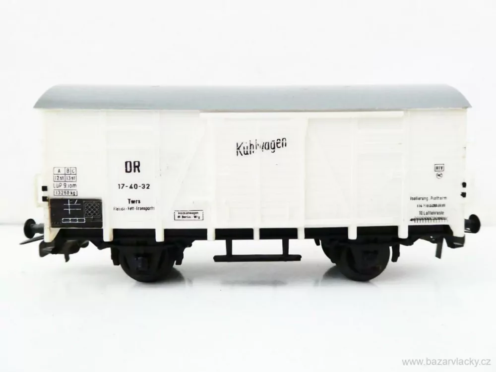 H0 PIKO Nákladní chladírenský vůz Kühlwagen 17-40-32 DR TOP STAV