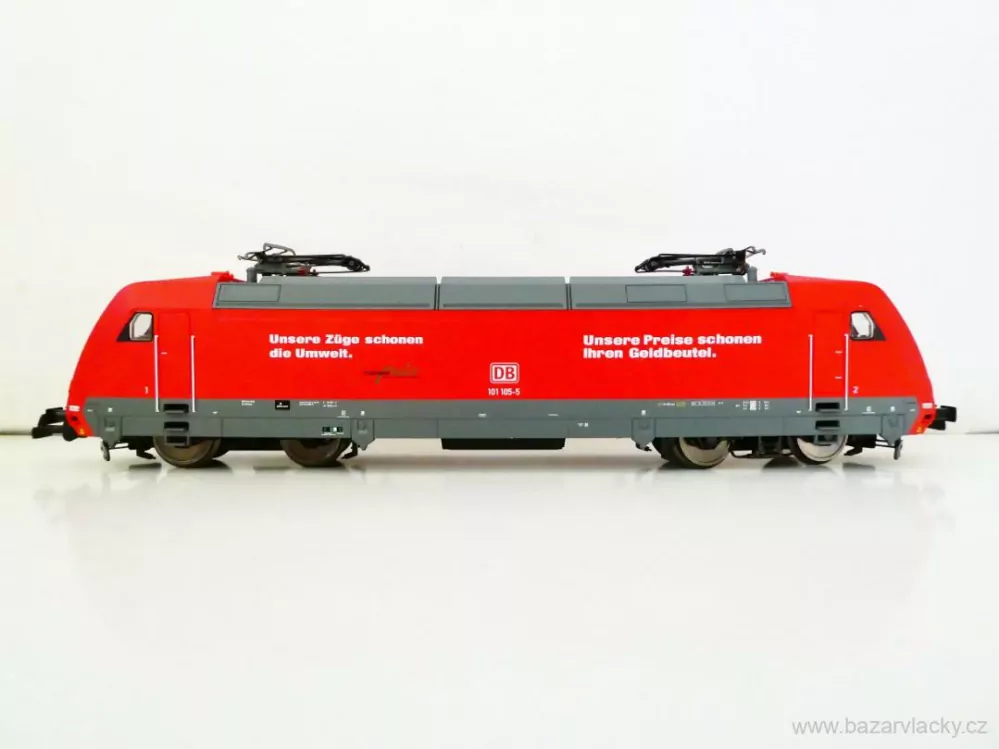 H0 NOVÉ PIKO Elektrická lokomotiva E 101 105-5 DB TOP STAV, NOVÁ, NEPOUŽITÁ