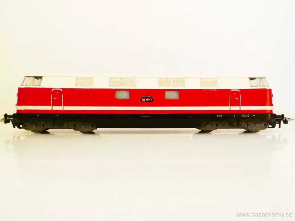 H0 GÜTZOLD Dieselová lokomotiva BR 118 117-1 DR TOP STAV