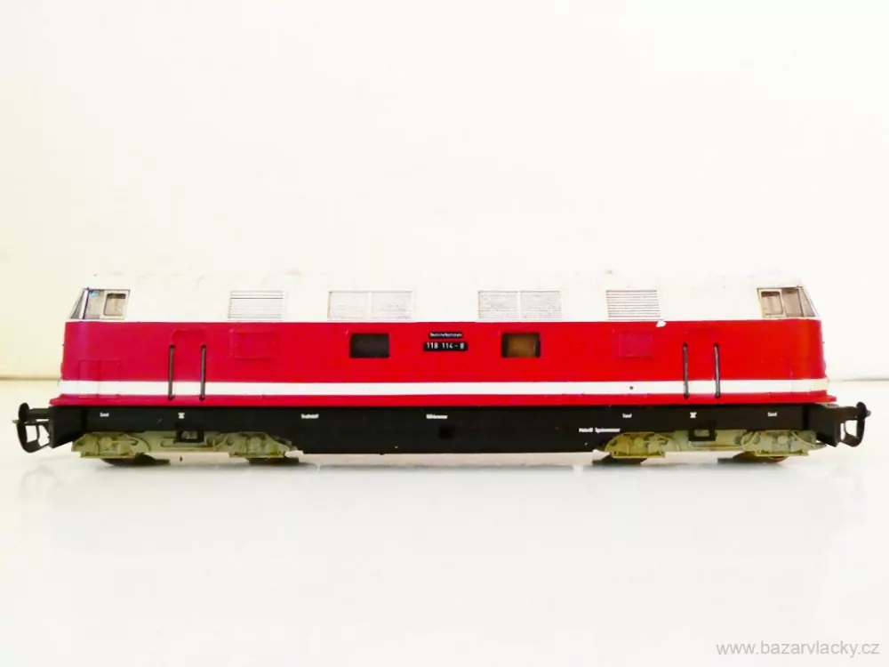 TT BTTB Dieselová lokomotiva BR 118 114-8 DR PĚKNÝ STAV v krabičce