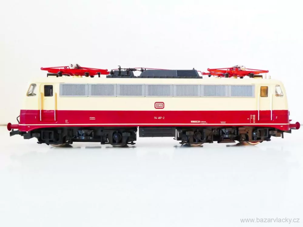 H0 ROCO Elektrická lokomotiva E 114 487-2 DB TOP STAV