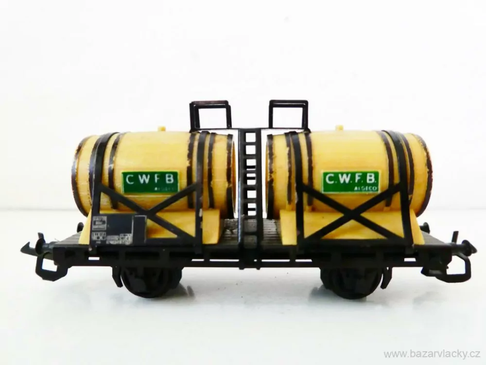 TT ZEUKE Vůz na víno C.W.F.B SNCF PĚKNÝ STAV v krabičce