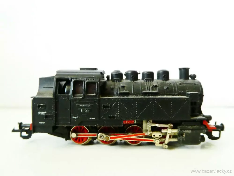 TT ZEUKE Parní lokomotiva BR 81 001 DR NA OPRAVU NEBO NÁHRADNÍ DÍLY