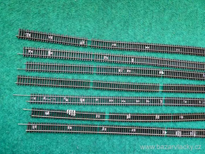 H0 SET 7 ks TILLIG 85125 FLEXI KOLEJ ( cca 88 - 89 cm )