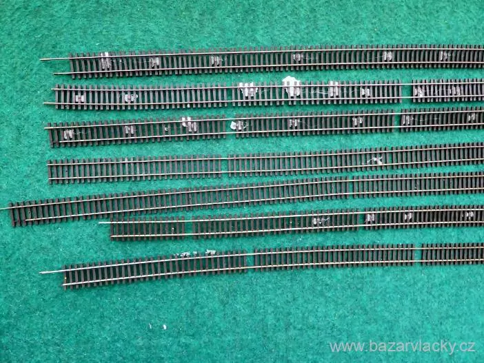 H0 SET 7 ks TILLIG  85125 FLEXI KOLEJ ( cca 78 - 90 cm )