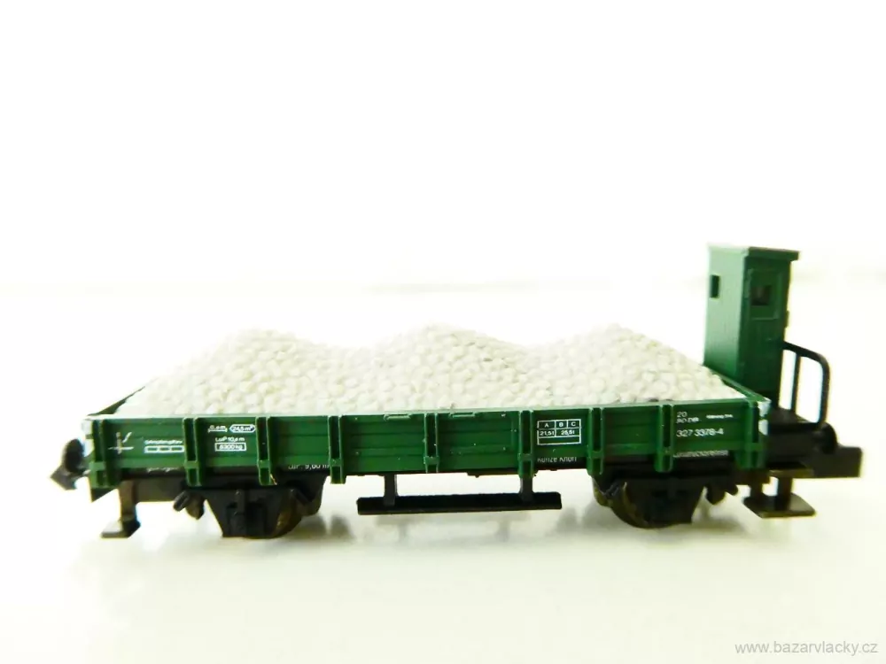 N ARNOLD 4531 Nákladní vůz 20 80 327 3 378-4 s budkou a nákladem štěrku DB TOP STAV NEPOUŽITÝ v krabičce