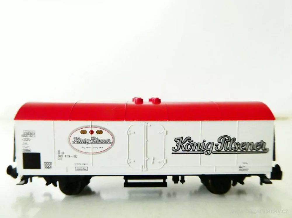 N FLEISCHMANN 8324 K Nákladní chladírenský vůz pivo König-Pilsener 43 80 082 4112-9 [P] DB TOP STAV NEPOUŽITÝ v krabičce