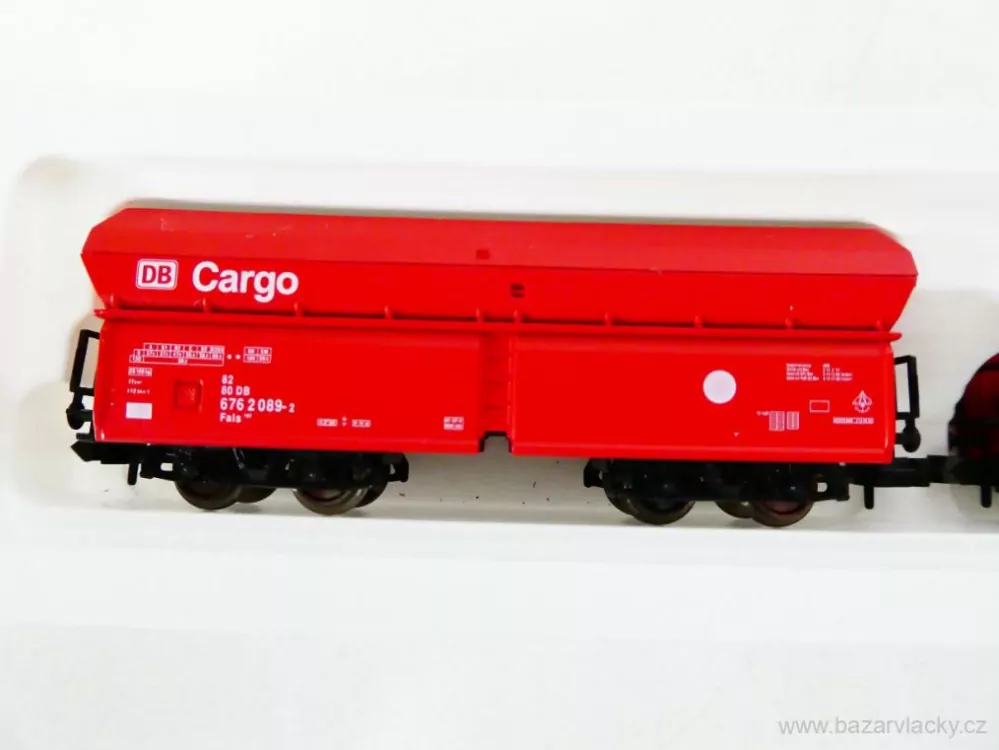 N ARNOLD 0314 SET 3 samovýsypné vozy Cargo 82 80 676 2 089-2, 82 80 676 2 089-2, 82 80 676 3 111-3 DB AG TOP STAV NEPOUŽITÉ v krabičce