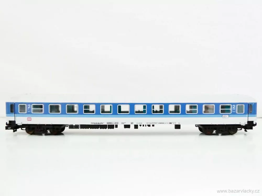 N Fleischmann 8179 K InterRegio osobní vůz 2. tř. 51 80 22-91 032-8 DB OSVĚTLENÝ TOP STAV NEPOUŽITÝ v krabičce