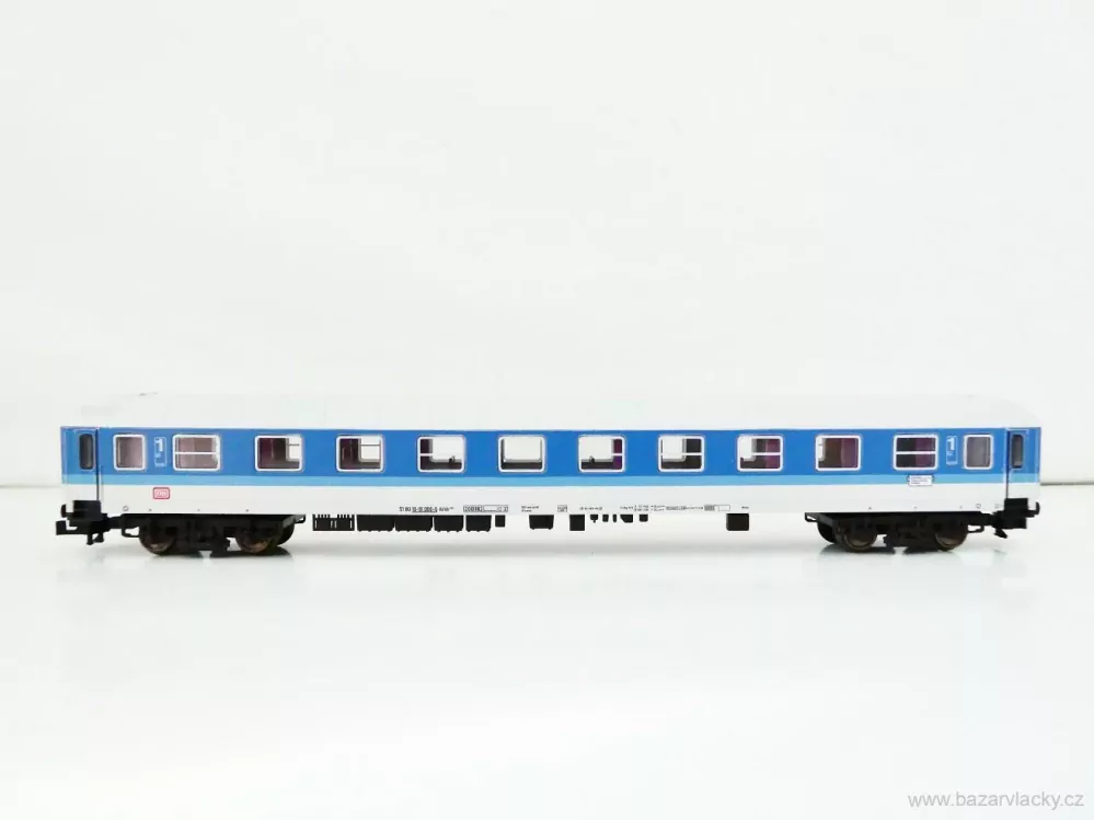 N Fleischmann 8176 K InterRegio osobní vůz 1. tř. 51 80 10-91 006-6 DB TOP STAV NEPOUŽITÝ v krabičce