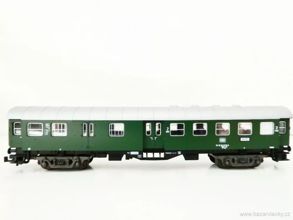 N Fleischmann 8127 K Osobní vůz 2 tř. se zavazadlovým prostorem typ BDyg 532 50 80 82-12 191-6 DB TOP STAV NEPOUŽITÝ v krabičce