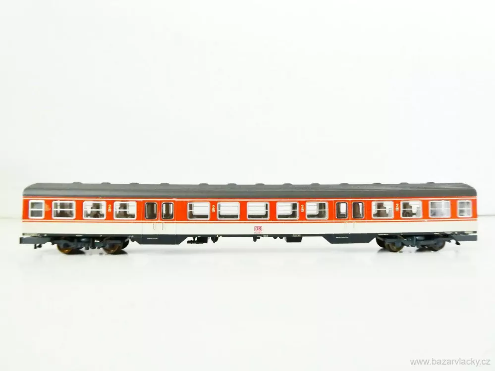 N FLEISCHMANN 7433 K Osobní středový vůz BR 914 2. tř. (pro motorový vůz BR 614) 914 006-2 DB AG TOP STAV NEPOUŽITÝ v krabičce