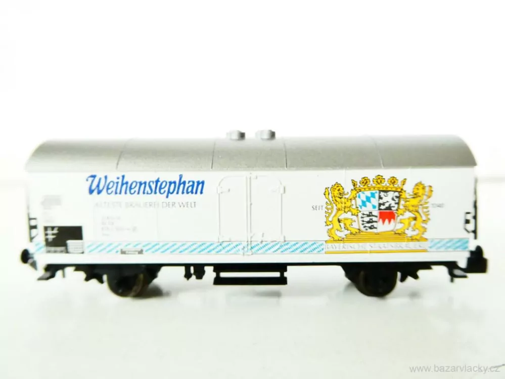 N FLEISCHMANN 8329 K Chladírenský vůz PIVO Weihenstephan 21 80 816 2 500-4 [P] DB TOP STAV NEPOUŽITÝ v krabičce 