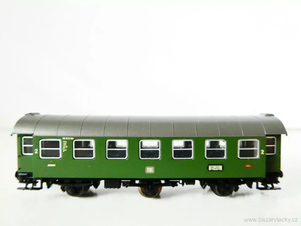 N Fleischmann 8096 K Osobní vůz 2. tř. typ B3yg-54 86 033 Wt 3-osý DB TOP STAV NEPOUŽITÝ v krabičce