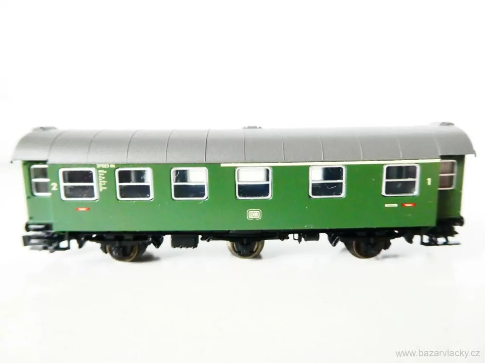 N Fleischmann 8098 K Osobní vůz 2. tř. typ AB3yg-54 37 003 Wt 3-osý DB TOP STAV NEPOUŽITÝ v krabičce