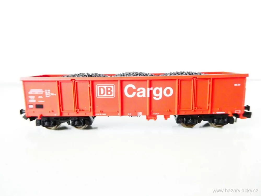 N FLEISCHMANN 8294 K Nákladní otevřený vůz Cargo s nákladem uhlí 31 80 534 7 782-0 DB AG TOP STAV NEPOUŽITÝ v krabičce