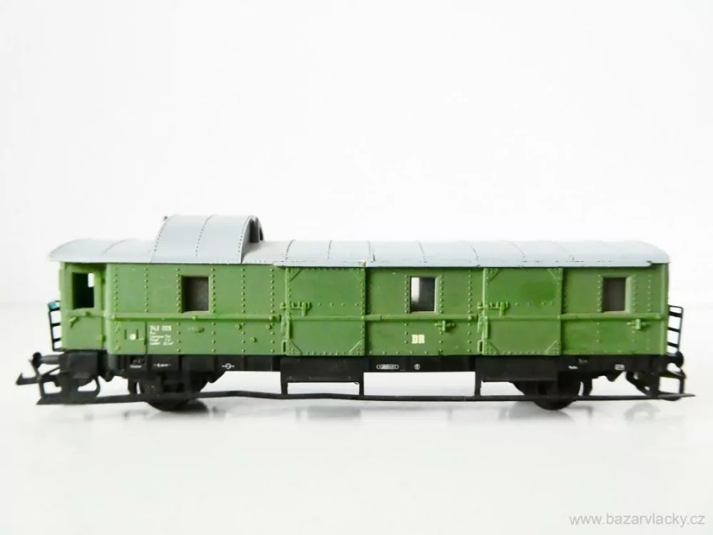 TT ZEUKE Služební zavazadlový vůz 742 009 DR 