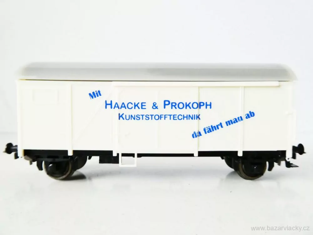 H0 SACHSENMODELLE 18729 Nákladní vůz krytý HAACKE & PROKOPH TOP STAV NEPOUŽITÝ