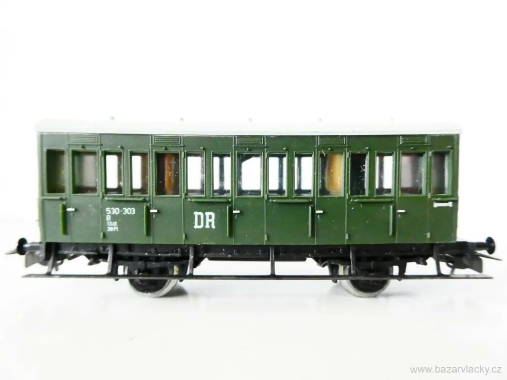 H0 PIKO Osobní vůz 530-303 DR TOP STAV NEPOUŽITÝ v krabičce