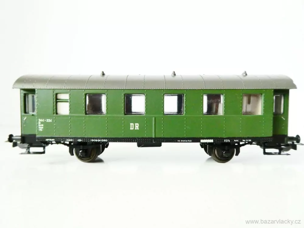H0 NOVÉ PREFO Osobní vůz 344-224 DR PĚKNÝ STAV vč. doplňků