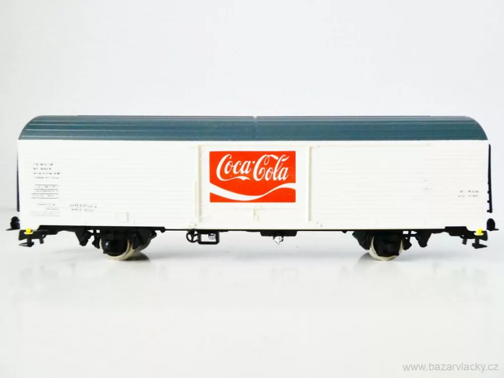 H0 PIKO Nákladní chladírenský vůz Coca Cola SNCF TOP STAV NEPOUŽITÝ vč. doplňků