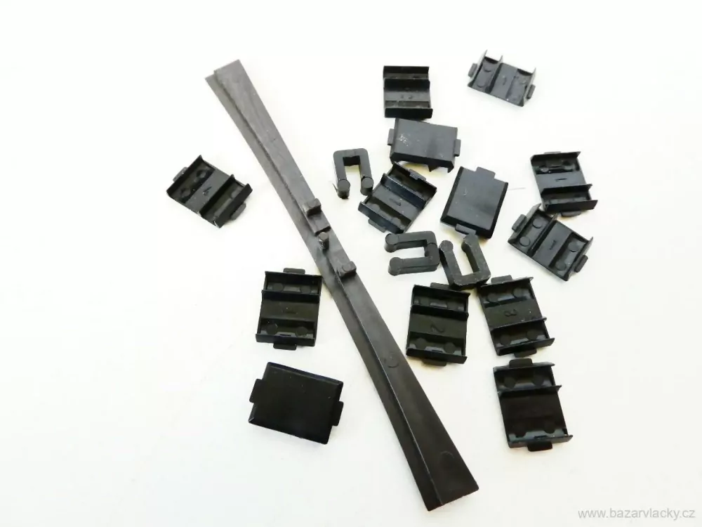 H0 ROCO SET 17 ks Kolejové spojky - vše, co je na foto