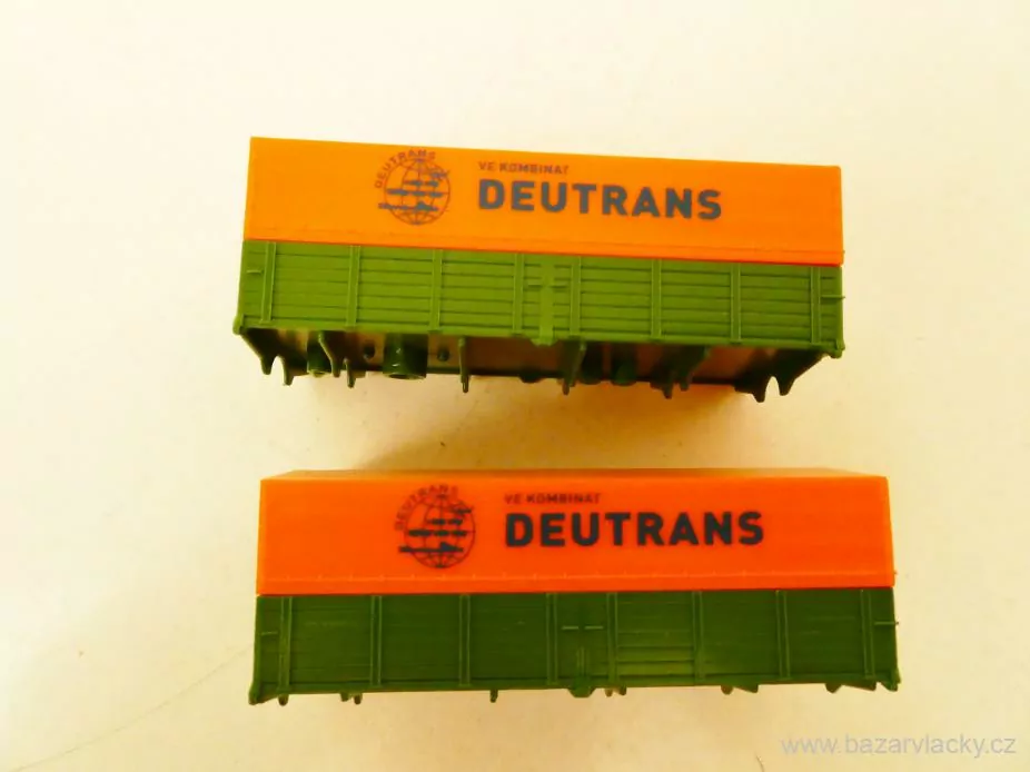 H0 SET 2 ks Kontejner s plachtou DEUTRANS