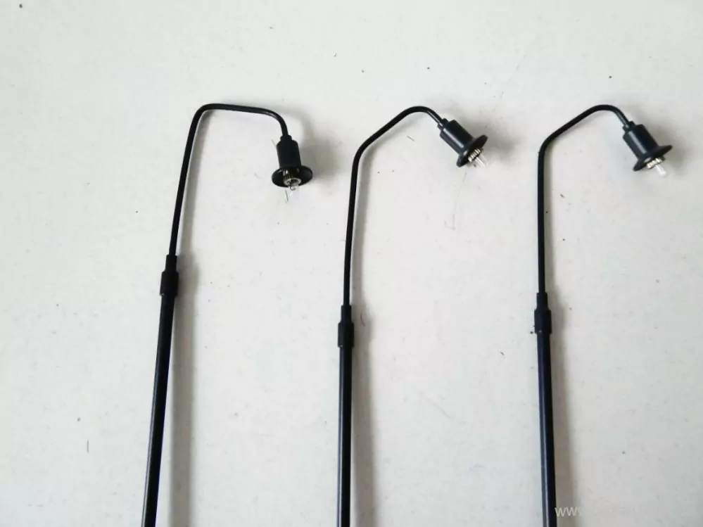 H0 SET 3ks Drážní lampa elektrická (13 cm)