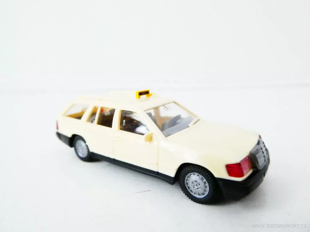 H0 Wiking 14901 TAXI Osobní automobil Mercedes Benz 230 TE NOVÉ V KRABIČCE