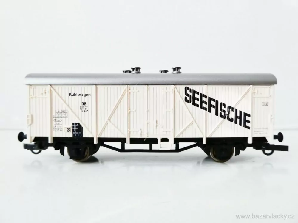 H0 ROCO Nákladní chladírenský vůz SEEFISCHE DB TOP STAV NEPOUŽITÝ