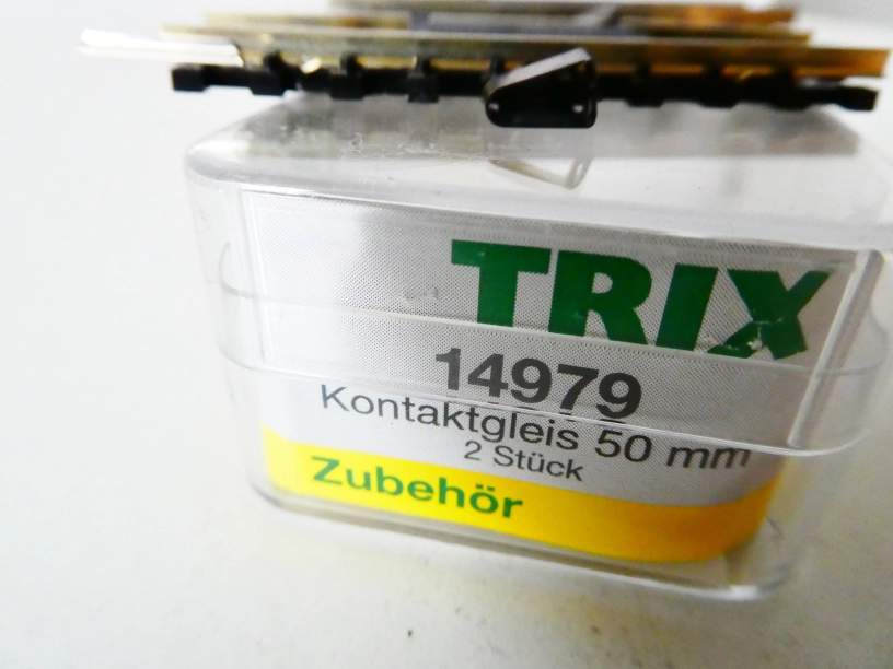 N TRIX 1479 Spínací kolej 79 mm SET 2 ks NOVÉ NEPOUŽITÉ v originální krabičce
