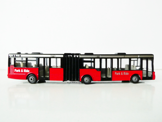 H0 SIKU 1617 Kloubový autobus Blistr TOP STAV NEPOUŽITÝ