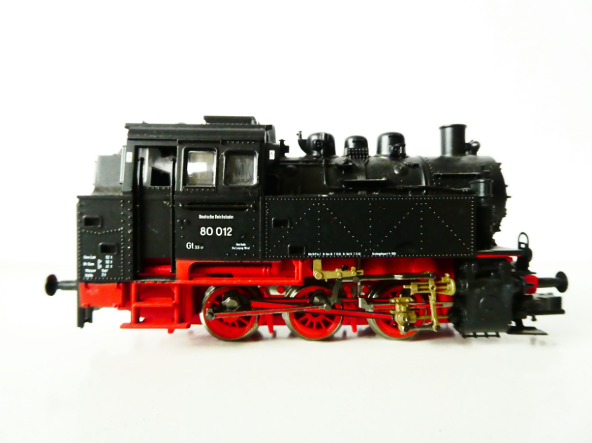H0 ROCO Parní lokomotiva BR 80 012 DR TOP STAV NEPOUŽÍVANÁ