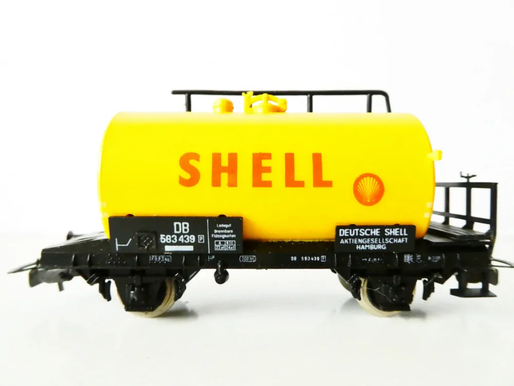 H0 PIKO Cisternový vůz SHELL  583 439 DB OCELOVÁ KOLA v krabičce
