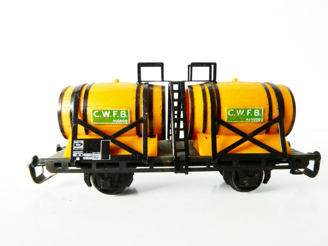 TT BTTB Vůz na víno C.W.F.B SNCF TOP STAV NEPOUŽITÝ v krabičce