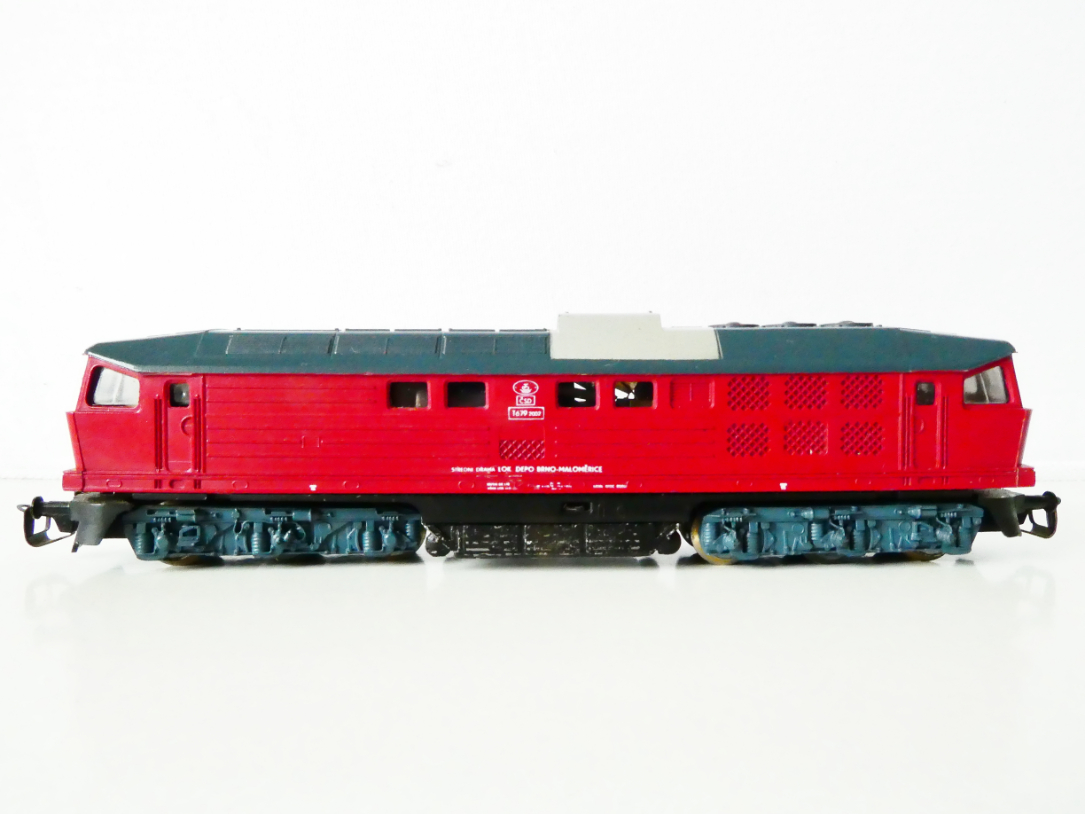 TT BTTB Dieselová lokomotiva T 679 ČSD PĚKNÝ STAV