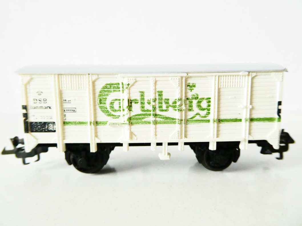 TT ZEUKE Nákladní chladírenský vůz DSB PIVO Carlsberg TOP STAV NEPOUŽITÝ