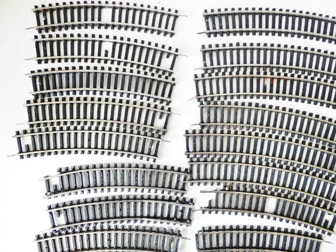 H0 SET PIKO 29ks Koleje s poškozením pražců