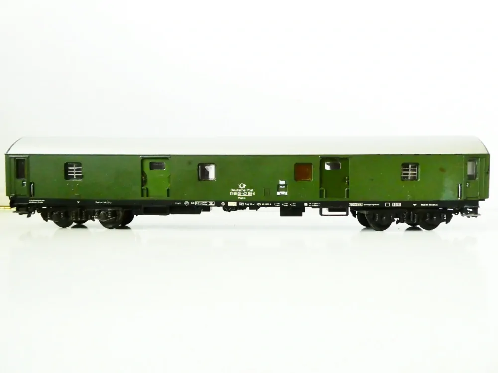 H0 SCHICHT Poštovní vůz Deutsche Post 51 50 00 - 42 901-6 PĚKNÝ STAV v krabičce
