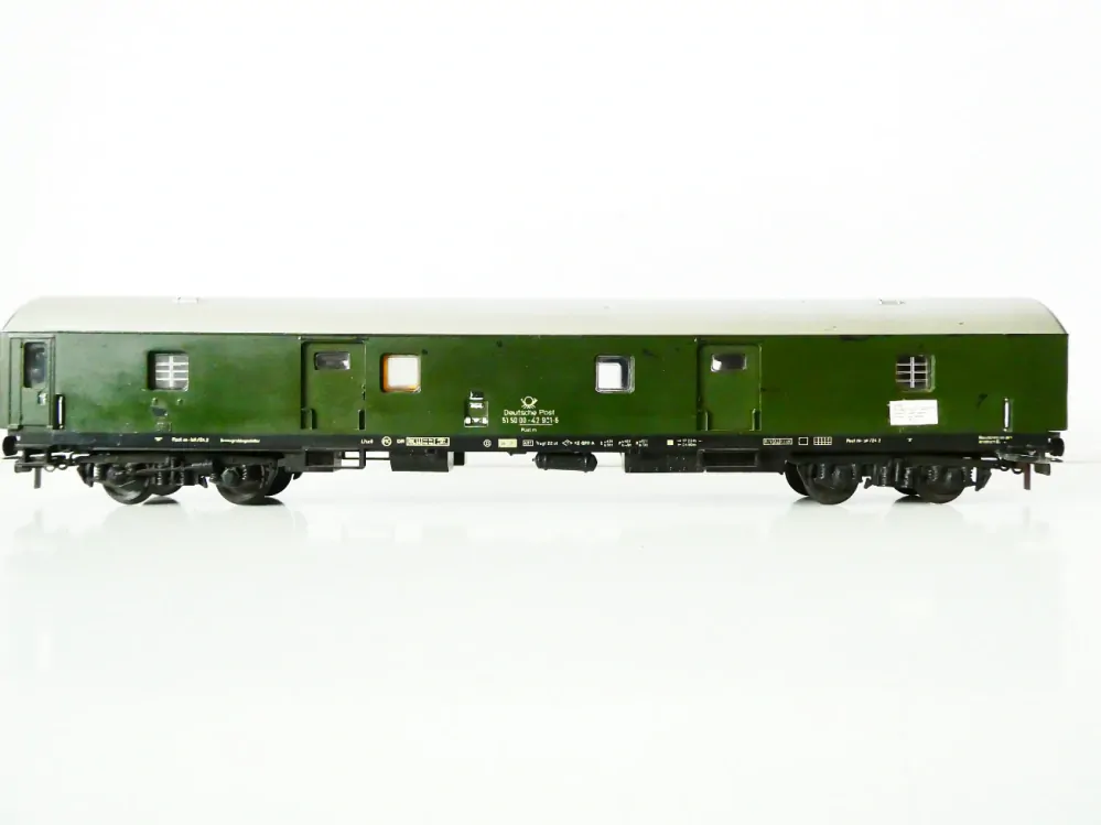 H0 SCHICHT Poštovní vůz Deutsche Post 51 50 00 - 42 901-6 PĚKNÝ STAV v krabičce