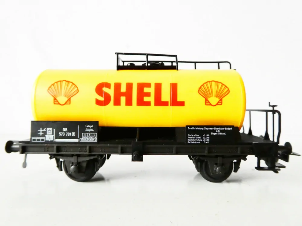 H0 FLEISCHMANN 5033 Cisternový vůz 573 781 SHELL DB TOP STAV NEPOUŽITÝ v krabičce