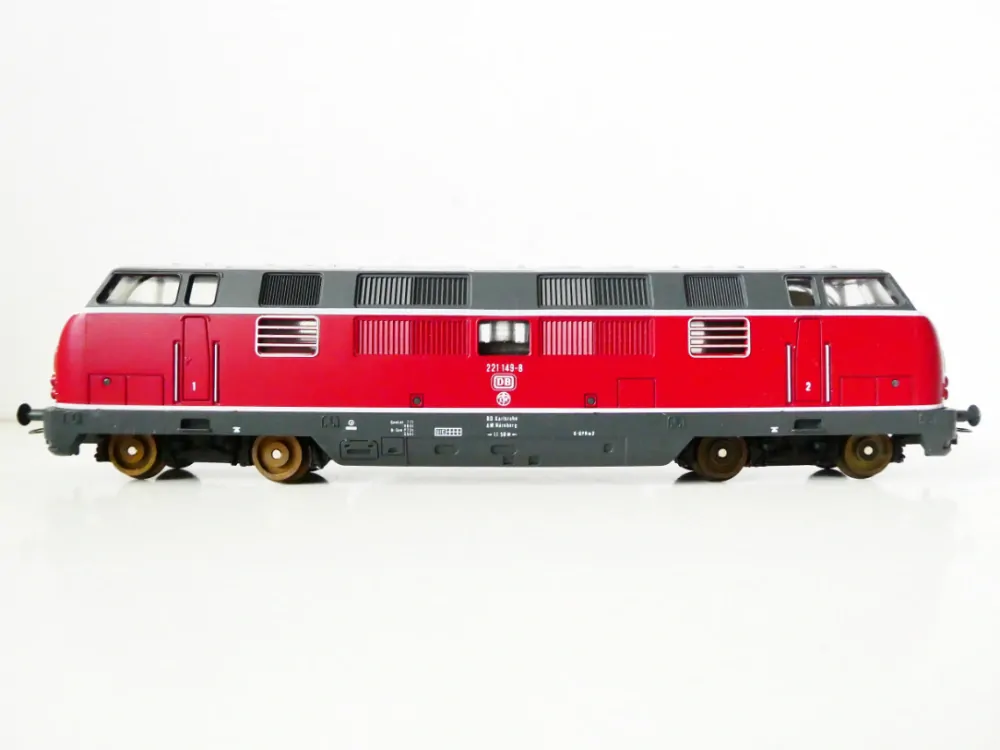 H0 LIMA L201640 Dieselová lokomotiva BR 221 149-8 DB TOP STAV NEPOUŽITÁ v orig. krabičce OSVĚTLENÁ