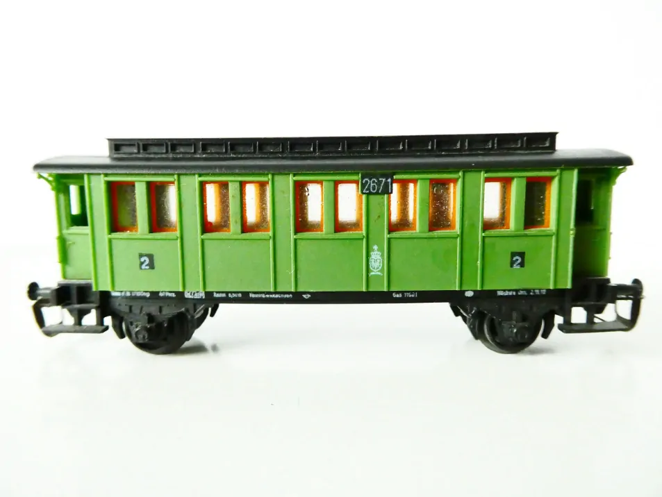 TT BTTB Osobní vůz 2. tř. 2671 KPEV PĚKNÝ STAV