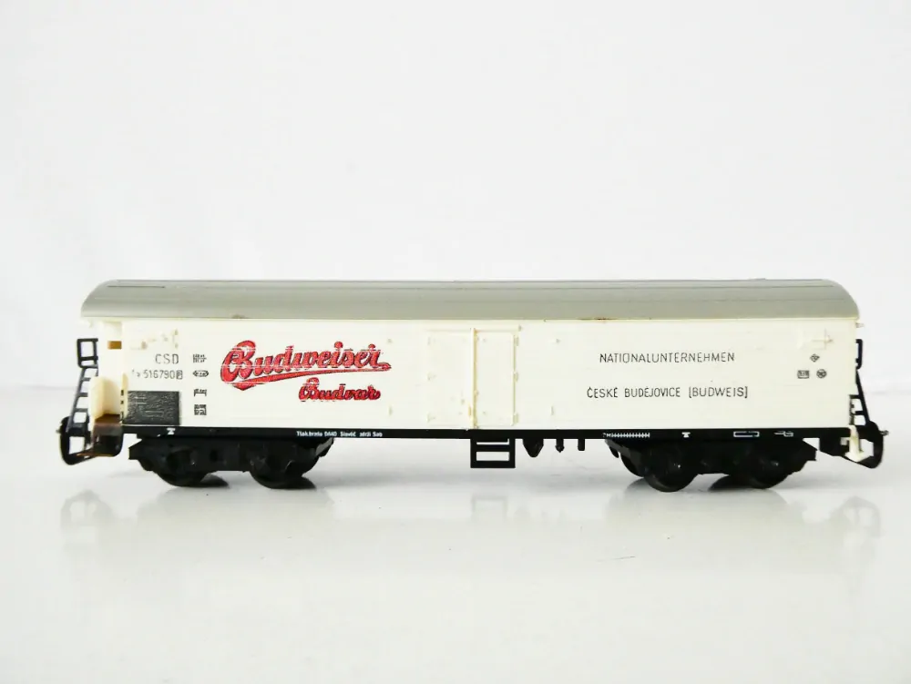 TT BTTB Nákladní chladírenský vůz pivo Budweiser Budvar ČSD TOP STAV NEPOUŽITÝ v krabičce
