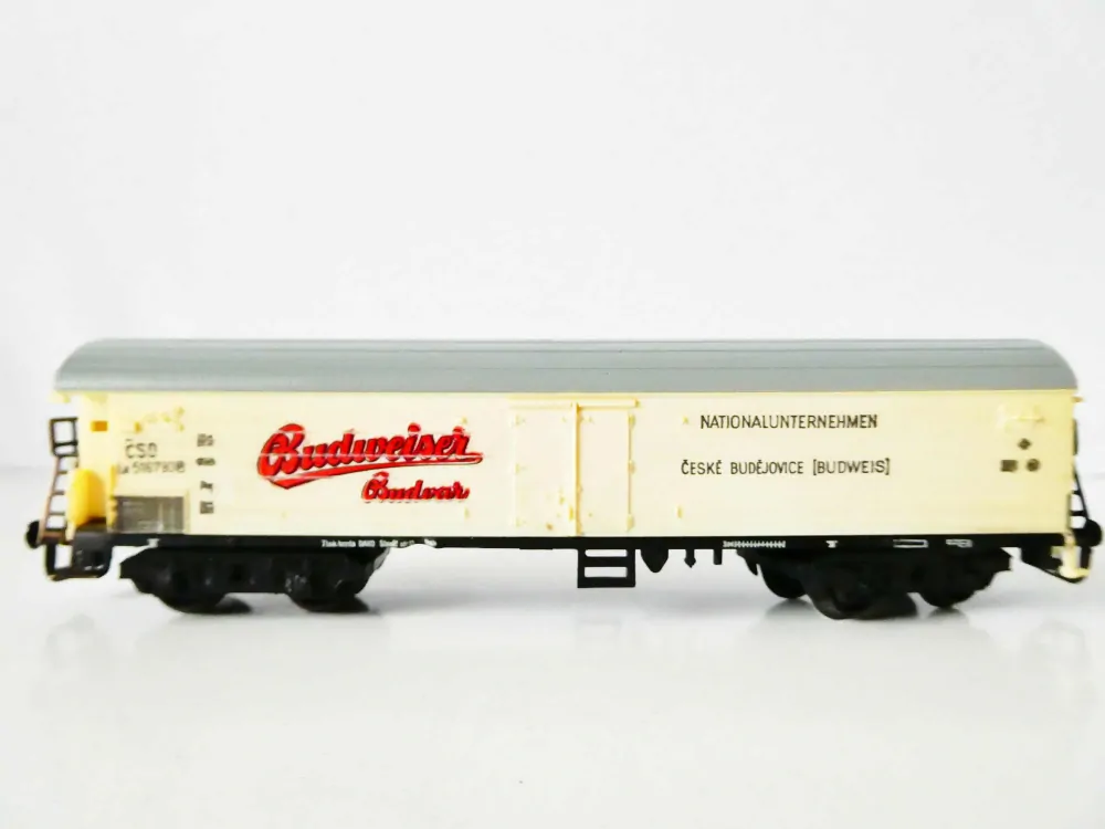 TT BTTB Nákladní chladírenský vůz pivo Budweiser Budvar ČSD 