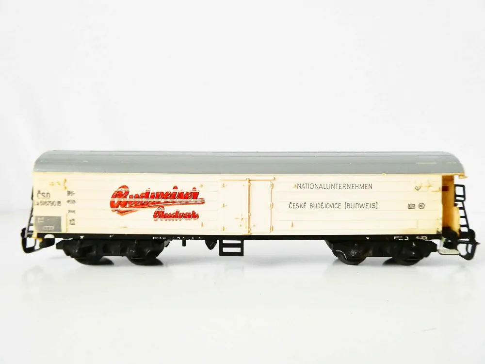 TT BTTB Nákladní chladírenský vůz pivo Budweiser Budvar ČSD PĚKNÝ STAV v krabičce