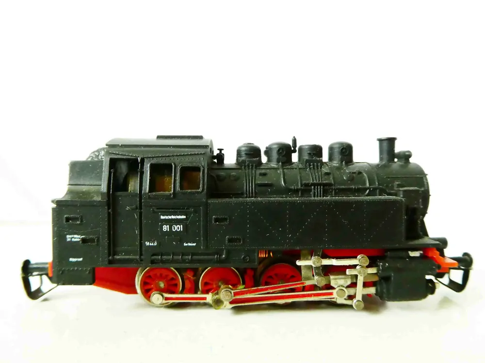 TT BTTB Parní lokomotiva BR 81 001 DR TOP STAV NEPOUŽÍVANÁ v krabičce