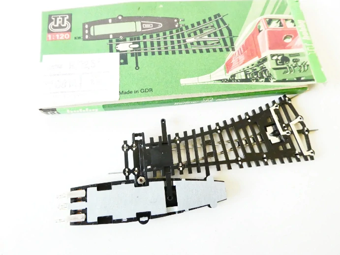 TT BTTB 6814 Výhybka pravá 22,5° 114 mm NEPOUŽITÁ v orig. krabičce