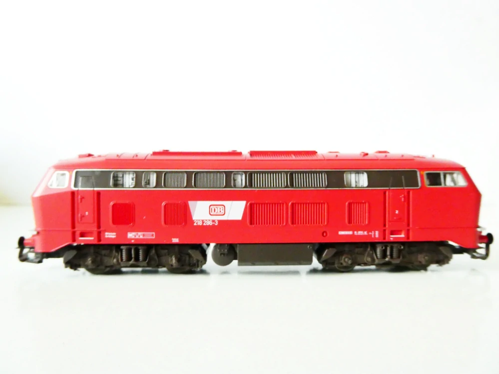 TT TILLIG 02705 Dieselová lokomotiva BR 218 286-3 DR OSVĚTLENÁ TOP STAV NEPOUŽITÁ v orig. krabičce s doplňky a návodem NOVÁ