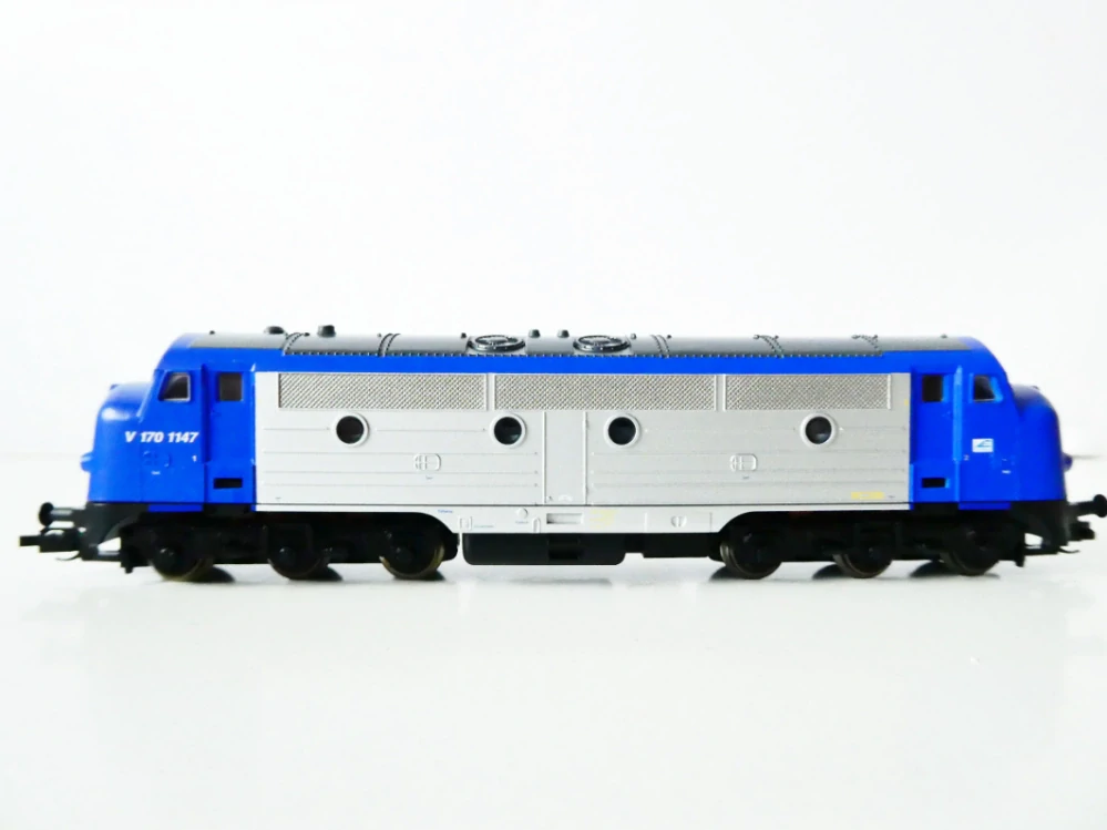 TT TILLIG 02536 Dieselová lokomotiva NOHAB V 170 1147 NEG, Ep. V - OSVĚTLENÁ TOP STAV NEPOUŽITÁ v orig. krabičce s doplňky a návodem NOVÁ